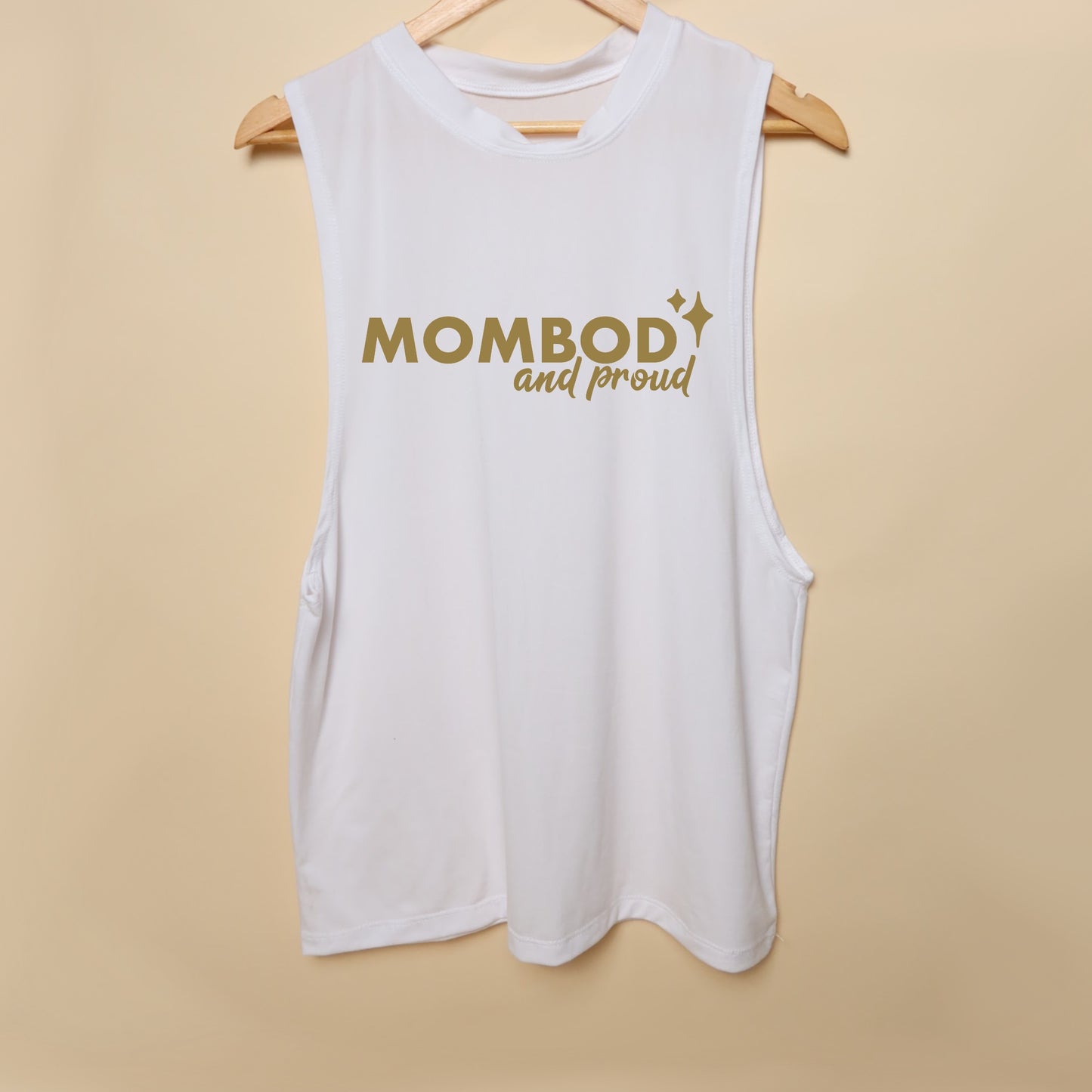 Mombod and Proud Mom Statement Muscle Tee Limited Summer Edition