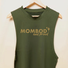 Load image into Gallery viewer, Mombod and Proud Mom Statement Muscle Tee Limited Summer Edition
