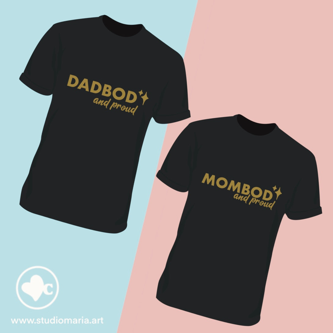 DadBod and Proud Dad Statement Shirt