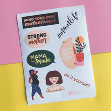 Load image into Gallery viewer, Mind Your Own Motherhood Sticker Set by Studio Maria
