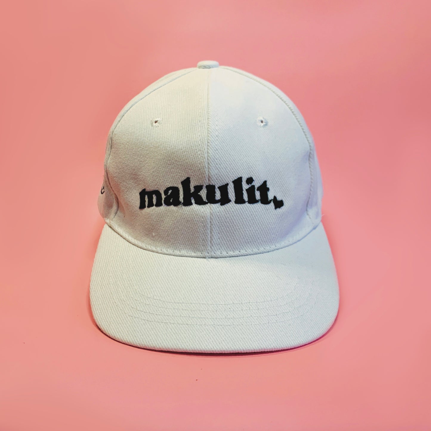 Makulit Love Cap in Black, White, Brown