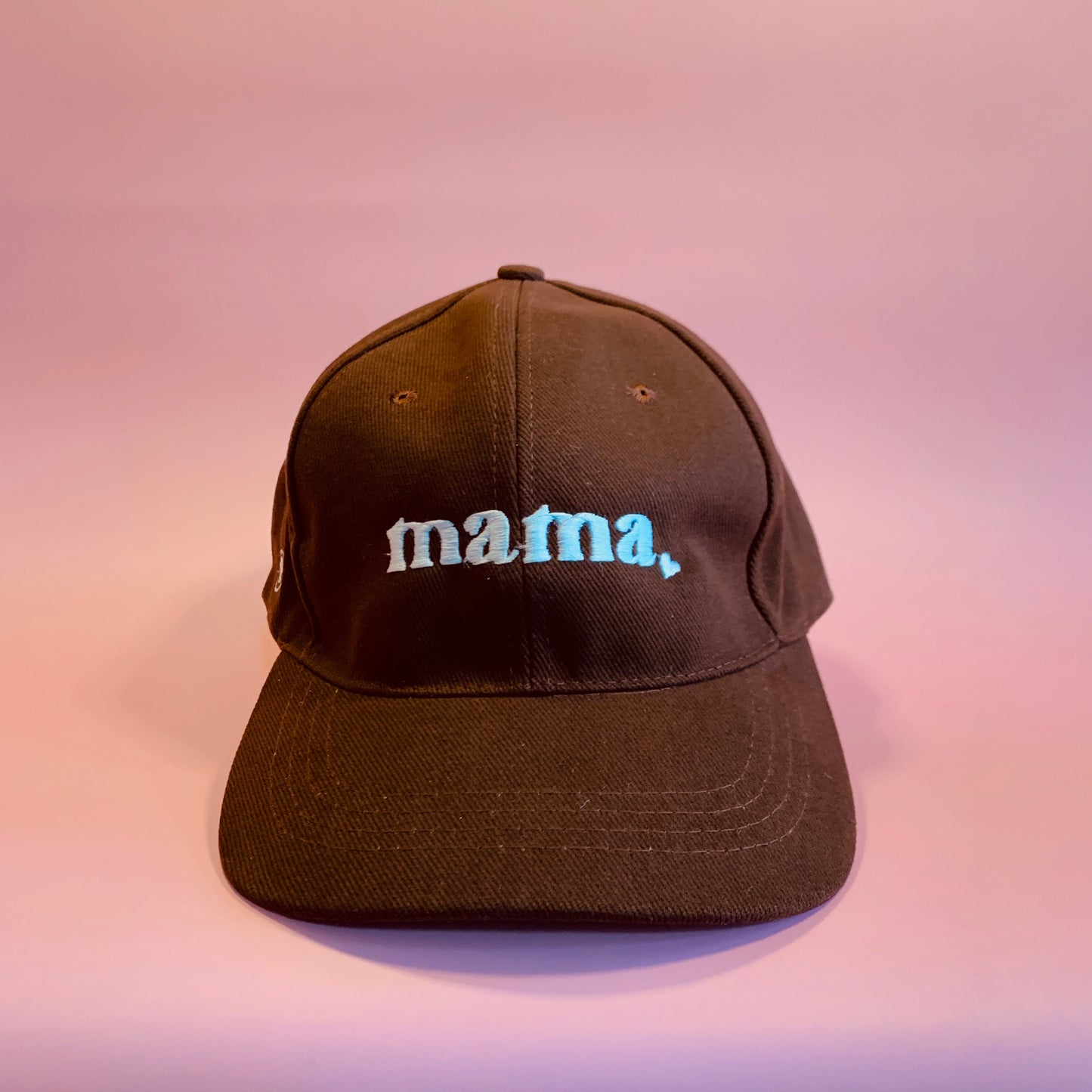 Mama Love Cap Dark Brown